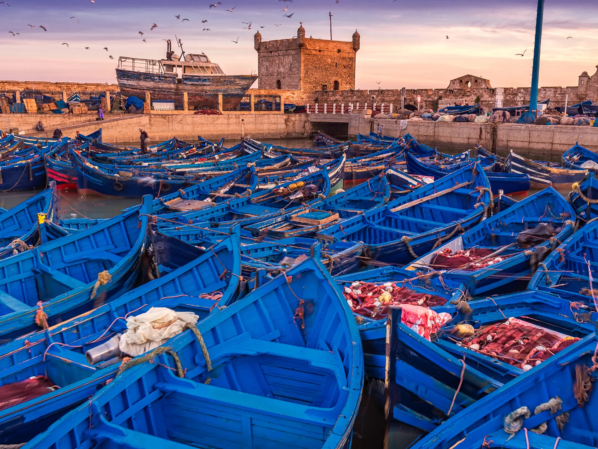 Puerto Essaouira - Essaouira - Alrededores de Marrakech - Guía de Viajes Marrakech - Buendía