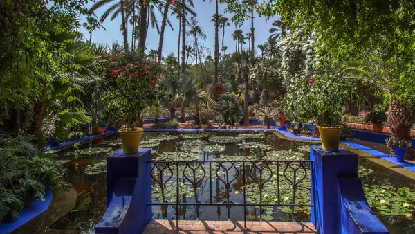 excursión Marrakech desde Casablanca Majorelle Cruceristas Marrueco