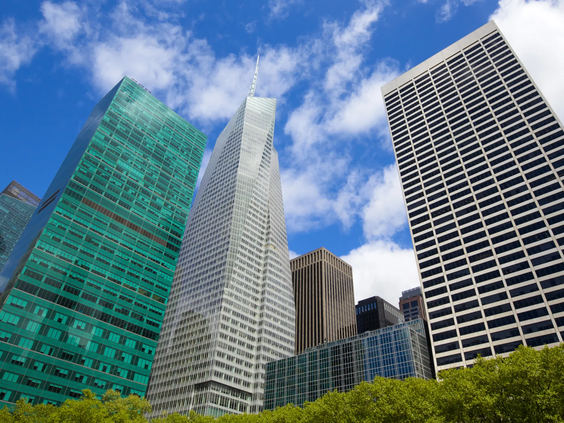 Skyline en Bryant Park - Bryant Park - Qué ver en Nueva York - Guía de Viajes Nueva York - Buendía Tours