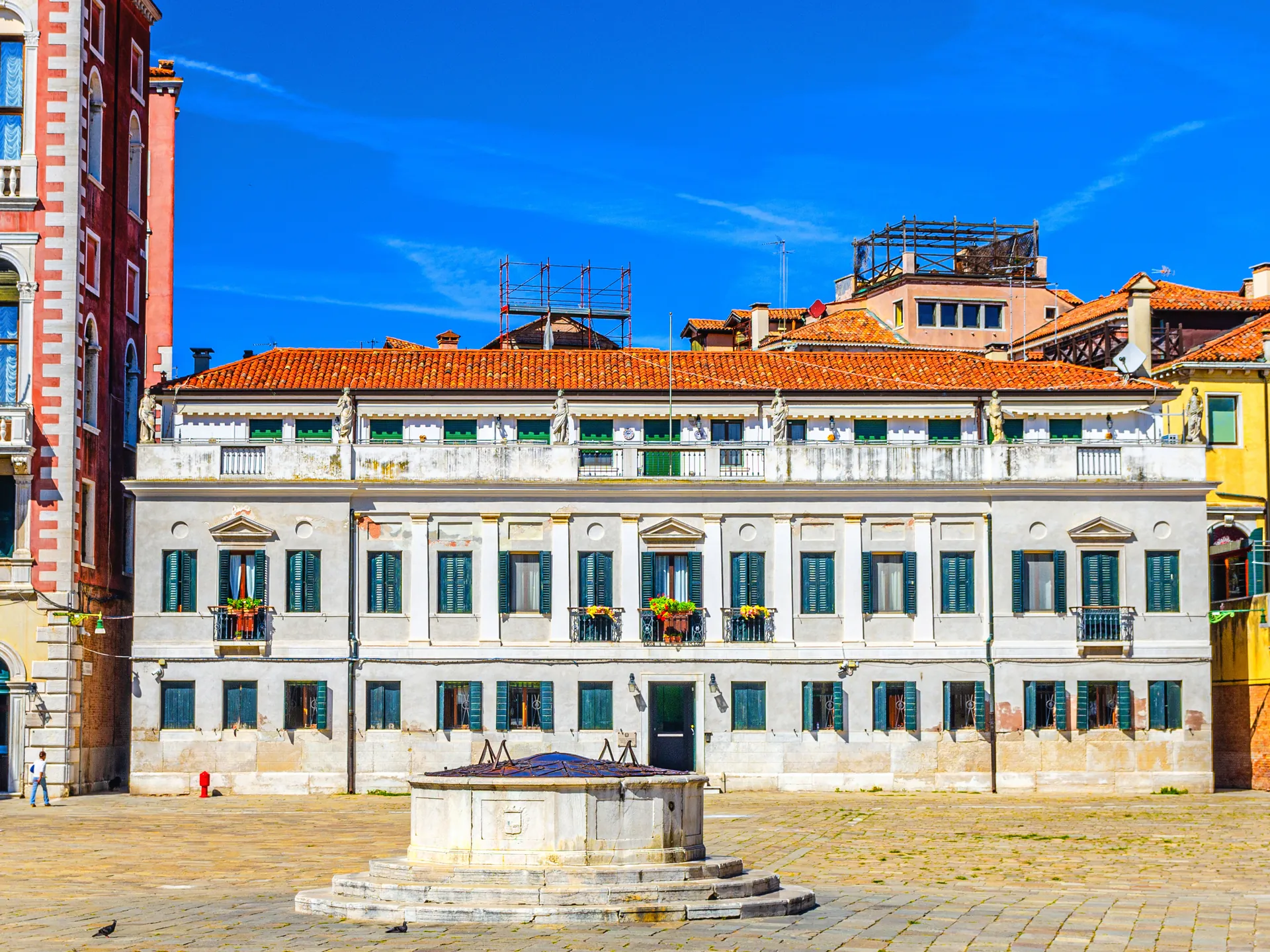 Campo San Polo en Venecia