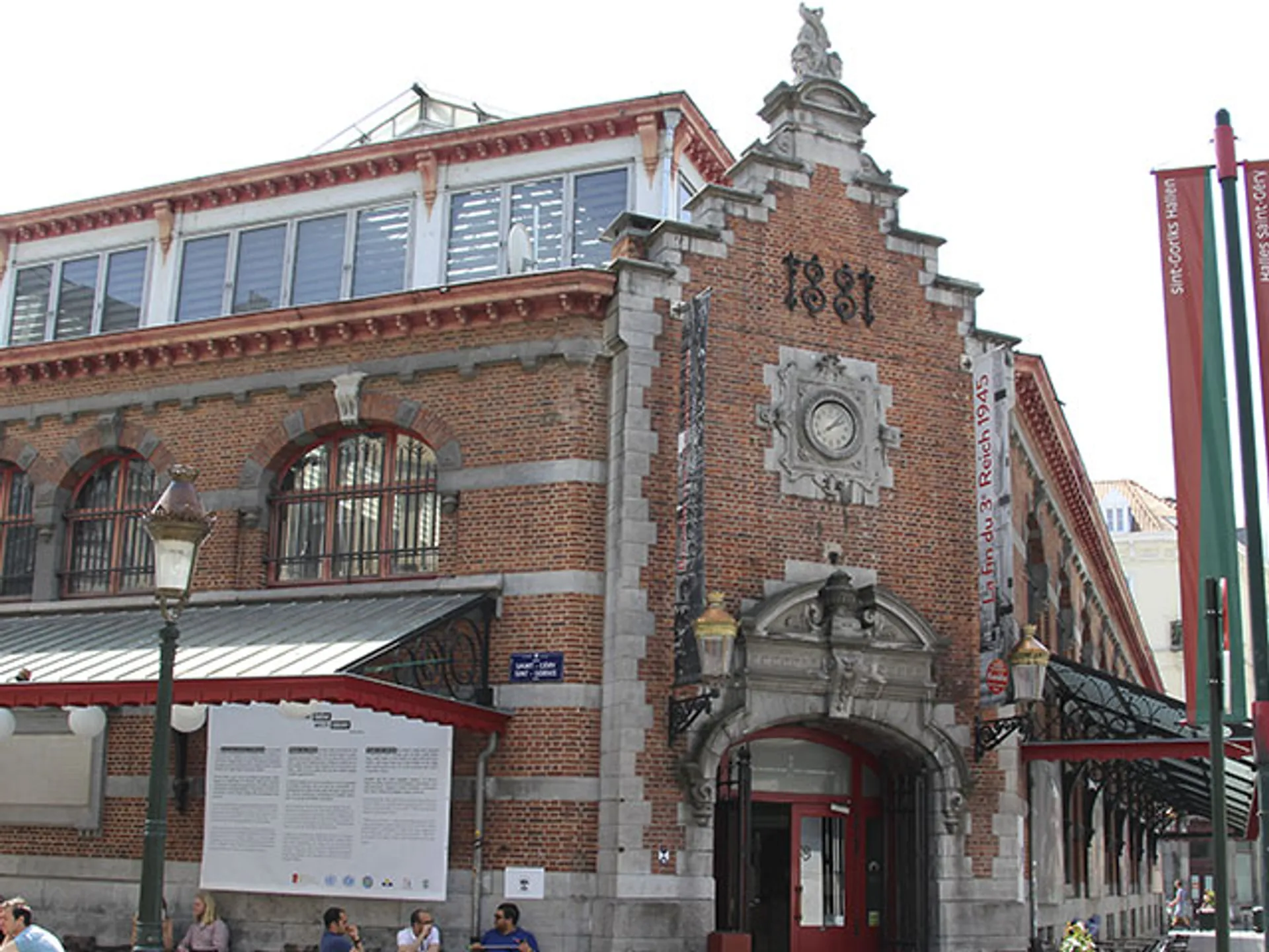 Mercado de Saint Gery en Bruselas