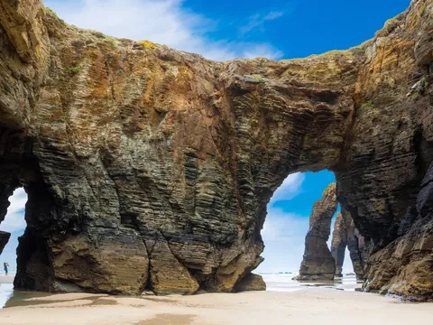 Excursión a la playa de las Catedrales, Lugo y Ribadeo desde A Coruña
