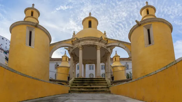 El Jardín da Manga en Coímbra, Portugal