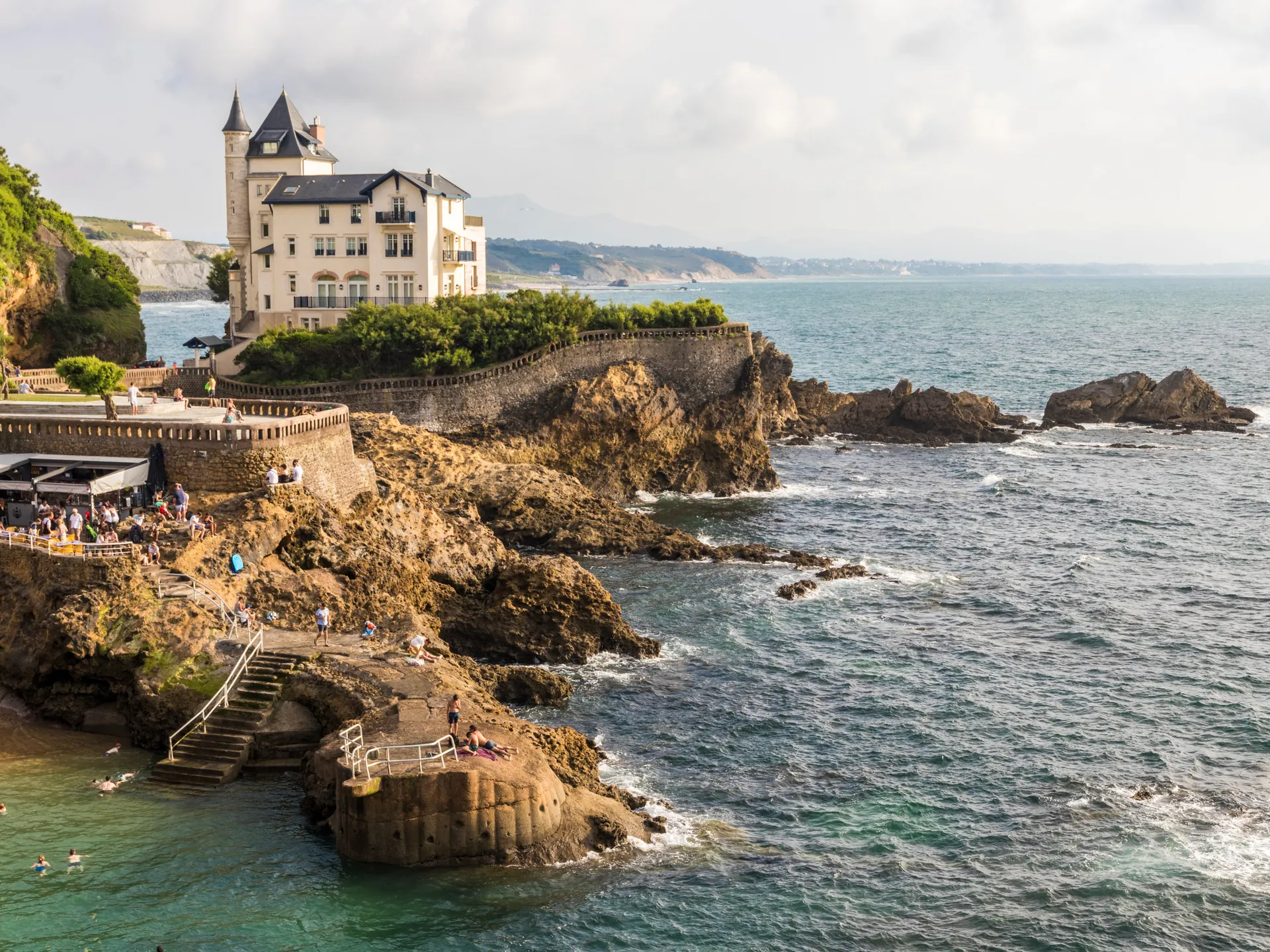 villa beltza, en biarritz