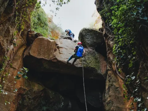 Barranquismo Iniciacion Tenerife Barranco los Arcos Actividades islas Canarias