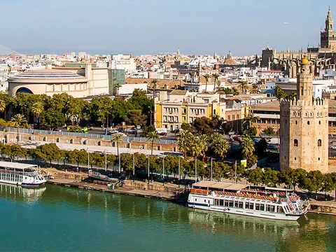 Paseo en barco en el Guadalquivir