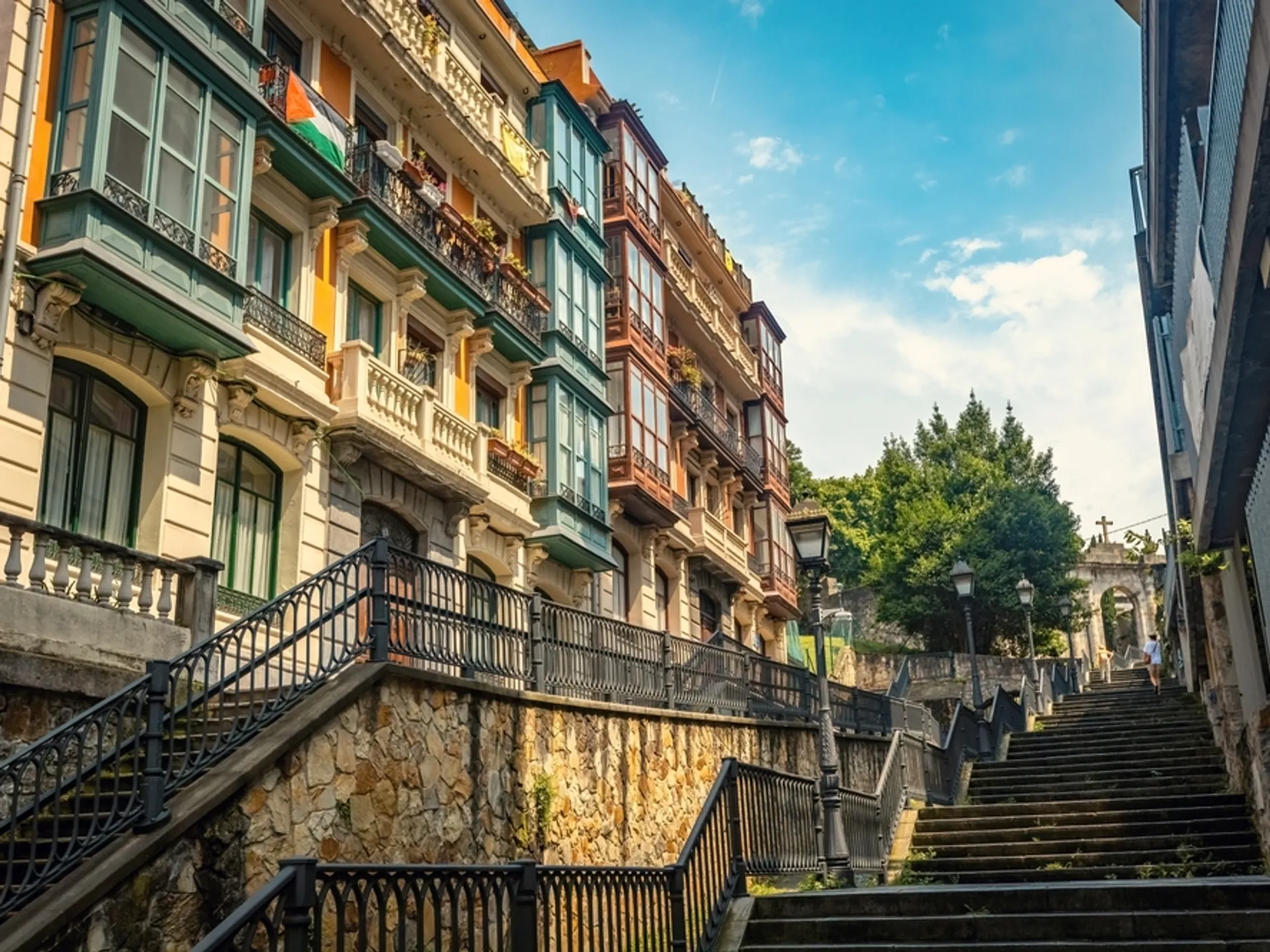 Casco viejo Bilbao día