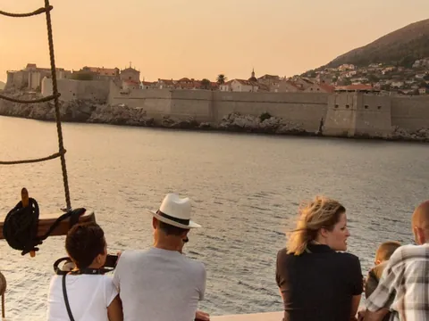 Paseo en barco al atardecer por Dubrovnik