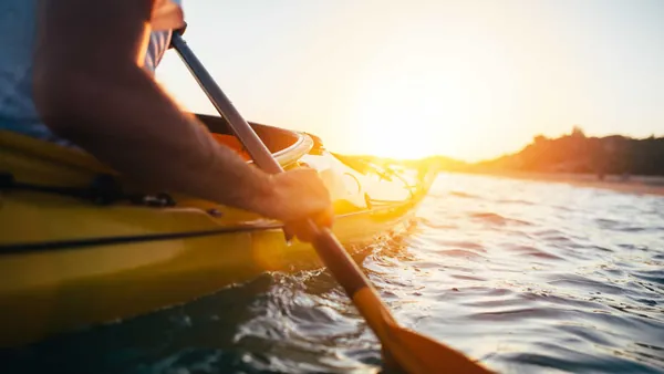 excursión Kayak atardecer Cava Ibiza Cala Codolar