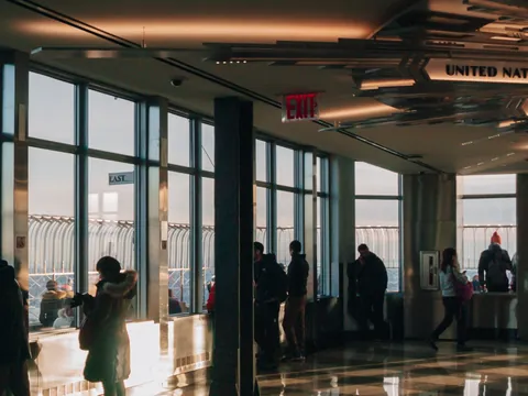 Interior empire state building