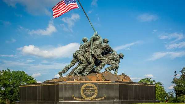 Memorial de Guerra del Cuerpo de Marines Iwo Jima en Arlington, Virginia