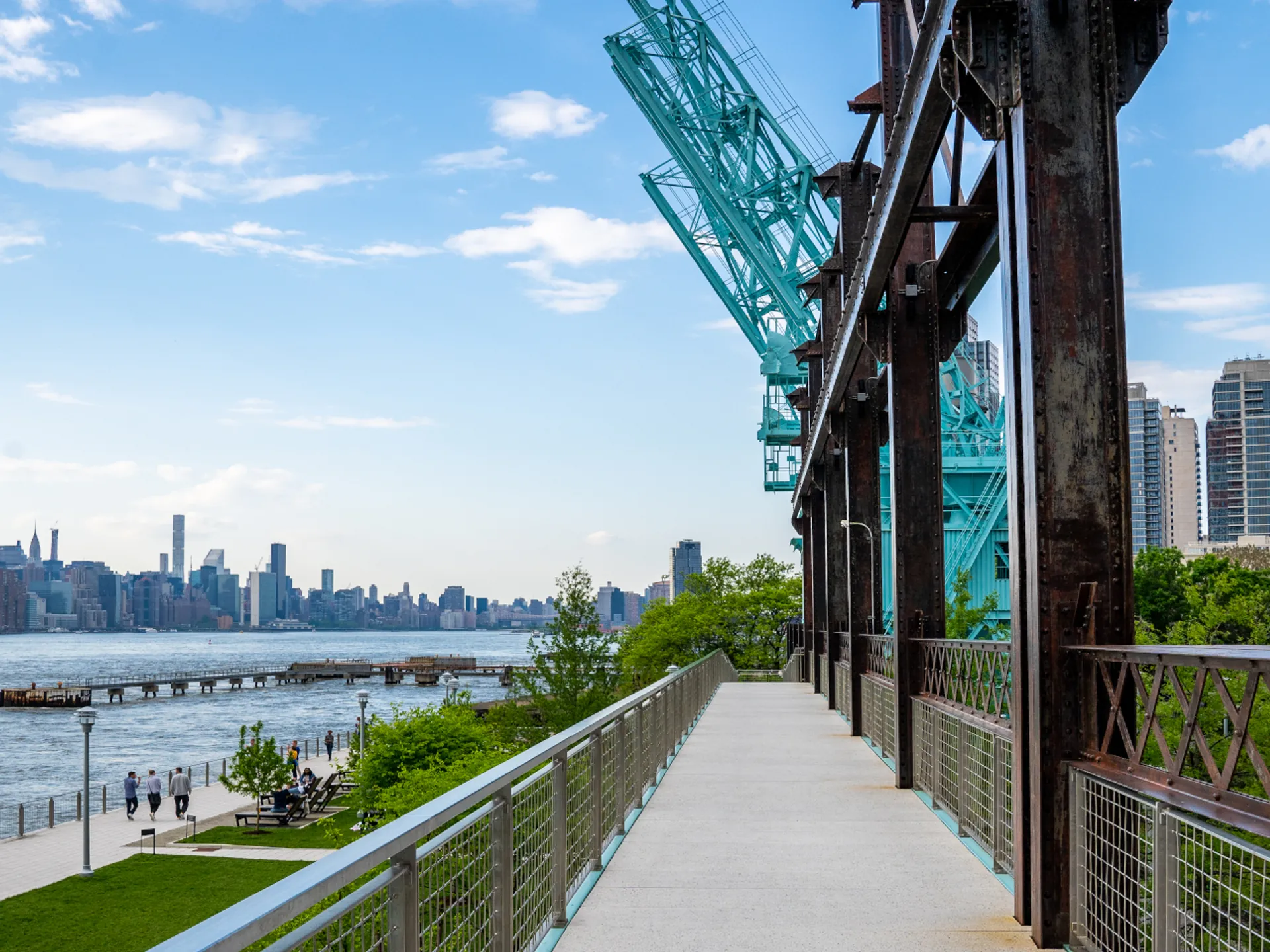 Domino Park en Williamsburg - Barrio de Williamsburg - Qué ver en Nueva York - Guía de Viajes Nueva York - Buendía Tours