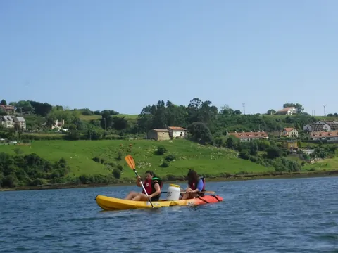 Ruta Canoa Ria Sa Vicente Barquera alquiler Canoa Kayak Actividad experiencias Cantabria