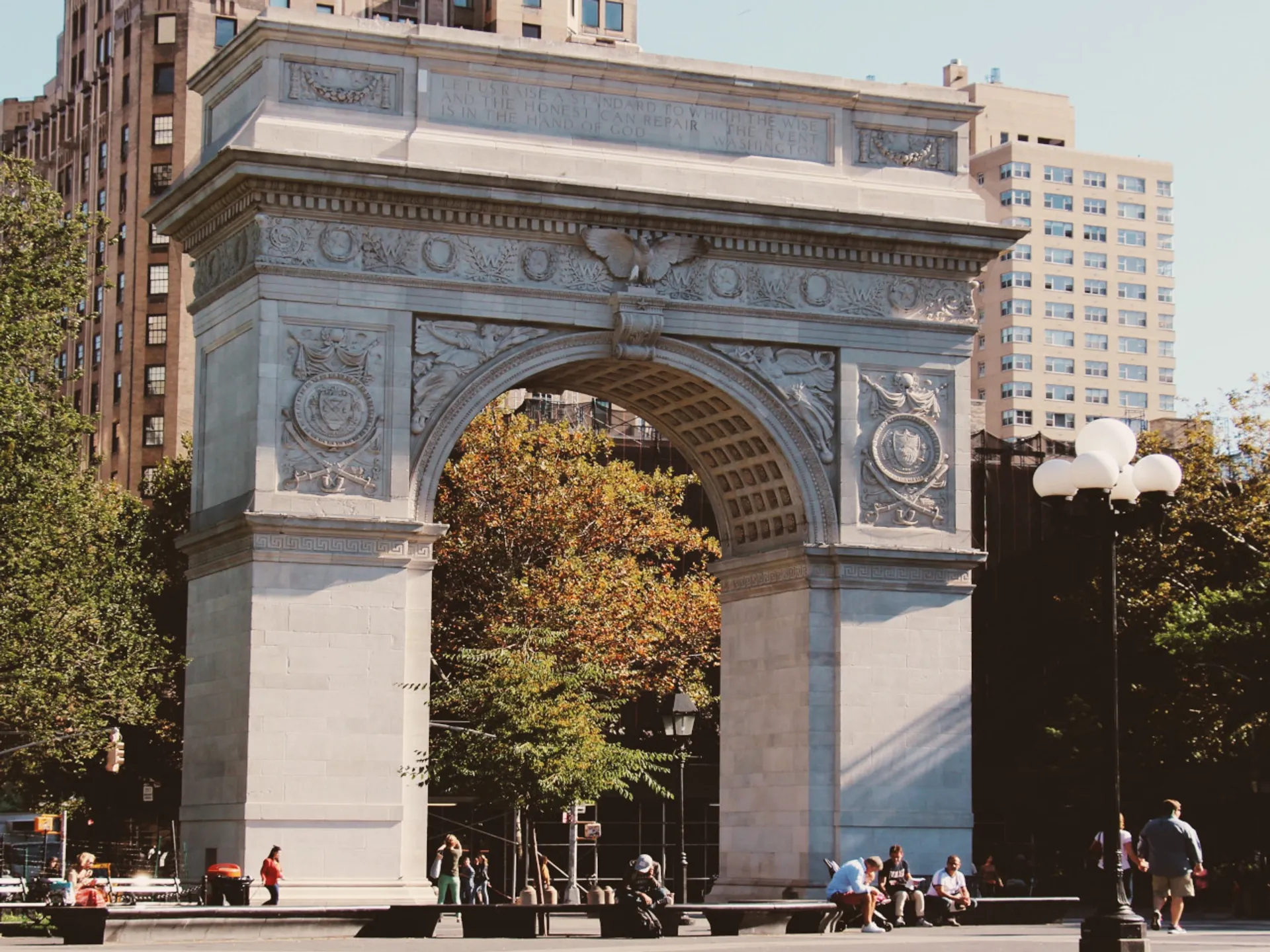 Arco del Washington Square Park - Greenwich Village - Qué ver en Nueva York - Guía de Viajes Nueva York - Buendía Tours