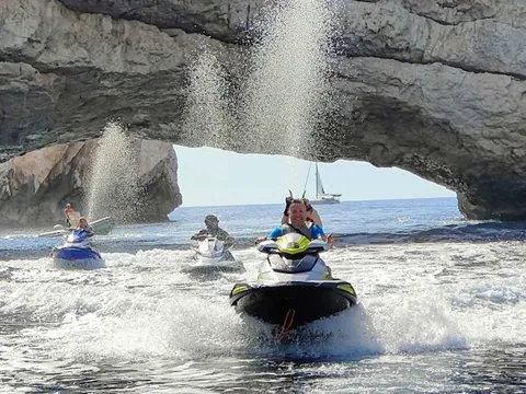 Ruta en moto de agua a Islas Margaritas