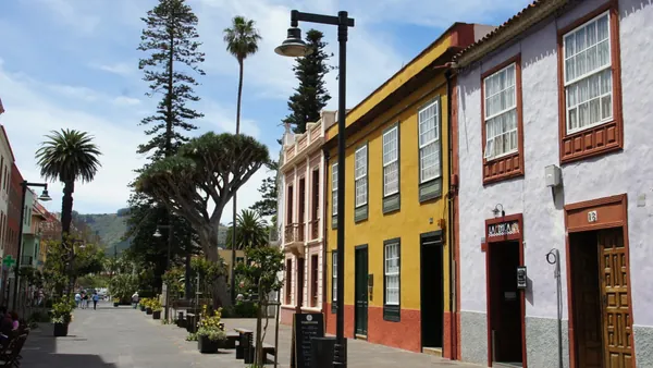 Leyenda del drago y su savia en las calles de La Laguna.
