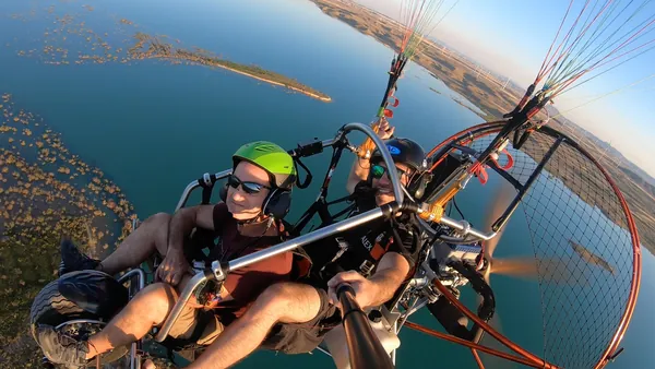 Parapente Zaragoza Vuelo Bautiso Embalse Loteta Aragon