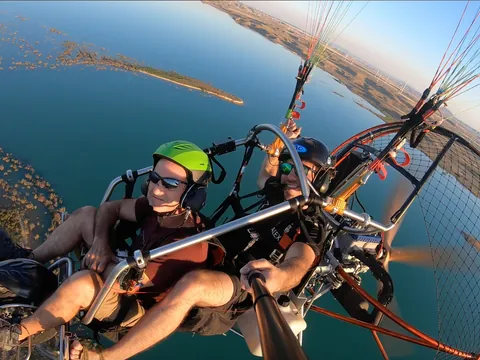 Parapente Zaragoza Vuelo Bautiso Embalse Loteta Aragon