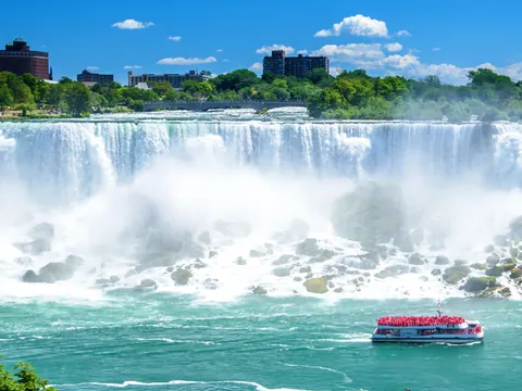Crucero Maid of the Mist en las Cataratas del Niágara, Estados Unidos