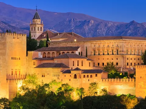 Visita guiada Alhambra nocturna: Palacios Nazaríes