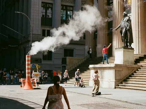 Federal Hall en Wall Street, Estados Unidos