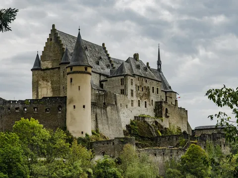 Castillo de Vianden en Luxemburgo