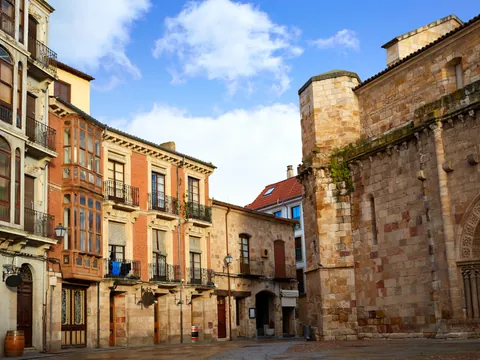 El casco antiguo de Zamora y su plaza mayor