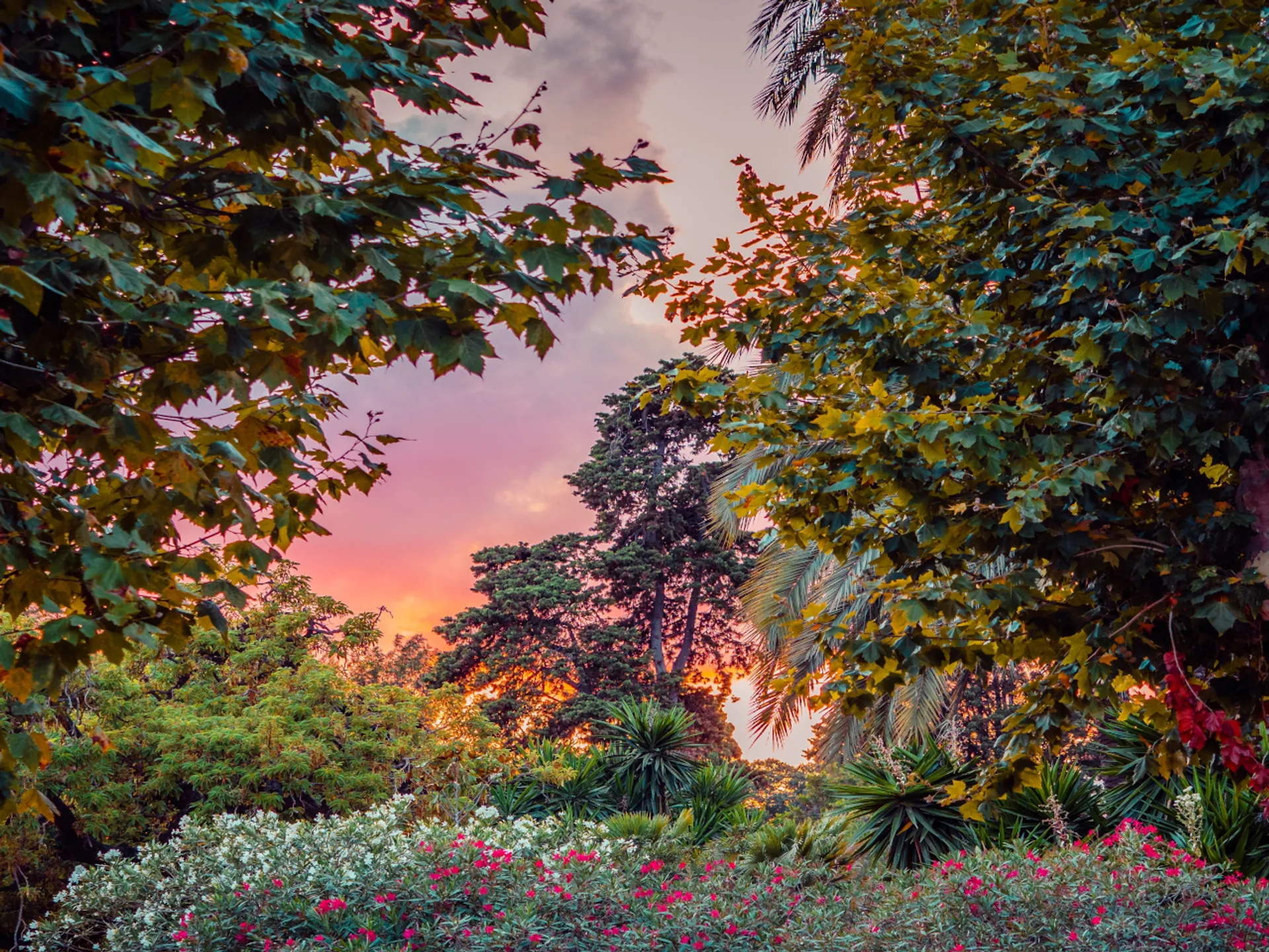 Paisaje del Parque de la Ciutadella - Parque de la Ciutadella de Barcelona - Qué ver en Barcelona - Guía de Viajes Barcelona - Buendía Tours