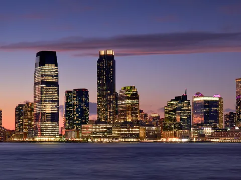 Skyline de Manhattan visto desde Hamilton Park, Nueva Jersey