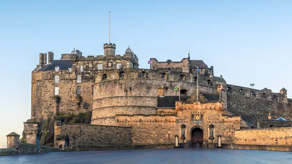 Desde el Castillo se tiene una panorámica perfecta de Edimburgo