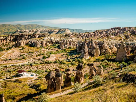 Chimeneas de hadas en Devrent Valley, Valle de la Imaginación, Capadocia, Turquía