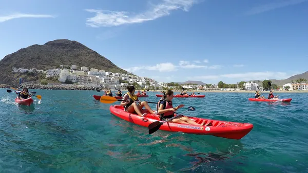 Ruta Kayak Gabo Gata San Jose Canoa Snorkel Almería
