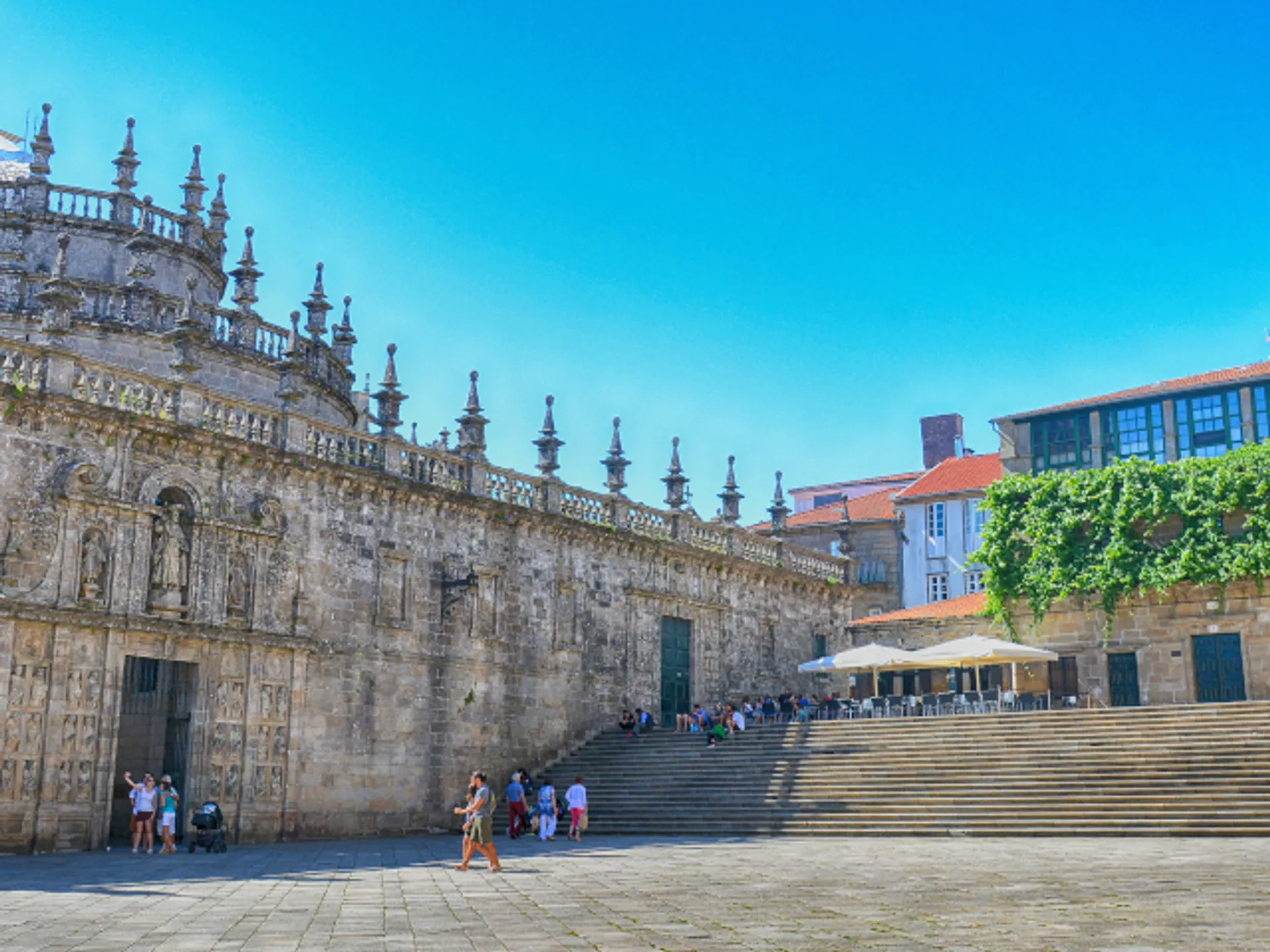 La Plaza de la Quintana de Santiago de Compostela -que ver en Santiago-Buendía