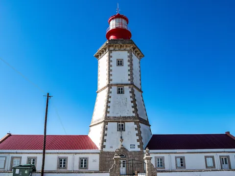 Plano principal del faro del cabo de Espichel, Sesimbra