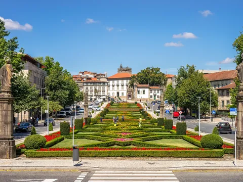 Jardín de la República de Brasil, Guimarães, Portugal