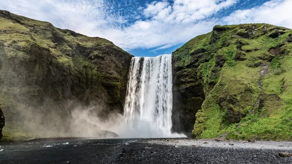 Cascada Skogafoss Sur islandia