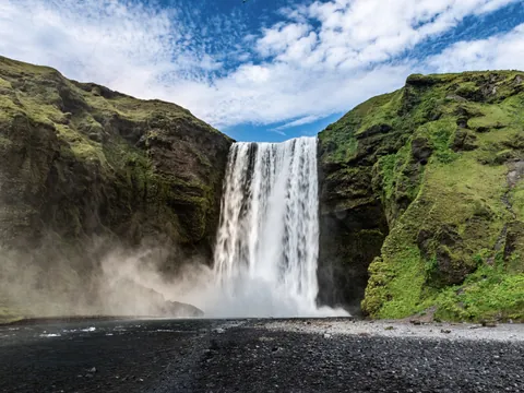 Cascada Skogafoss Sur islandia