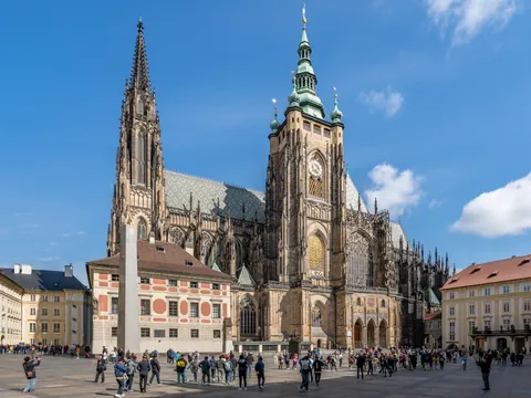 Castillo de Praga, uno de los monumentos más emblemáticos de la ciudad.