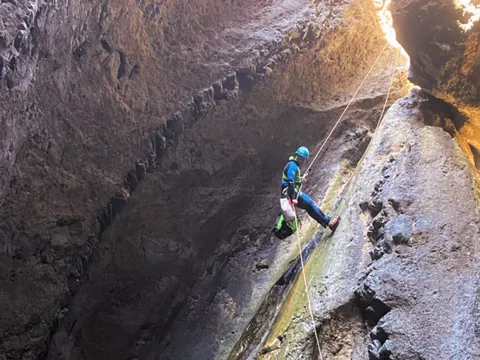 Barranquismo Tenerife Barranco Carrizales Parque Rural Teno experiencias Actividades islas Canarias