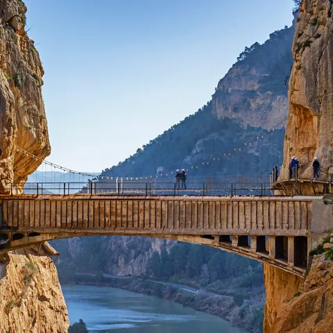 Dificultad del Caminito del Rey Málaga