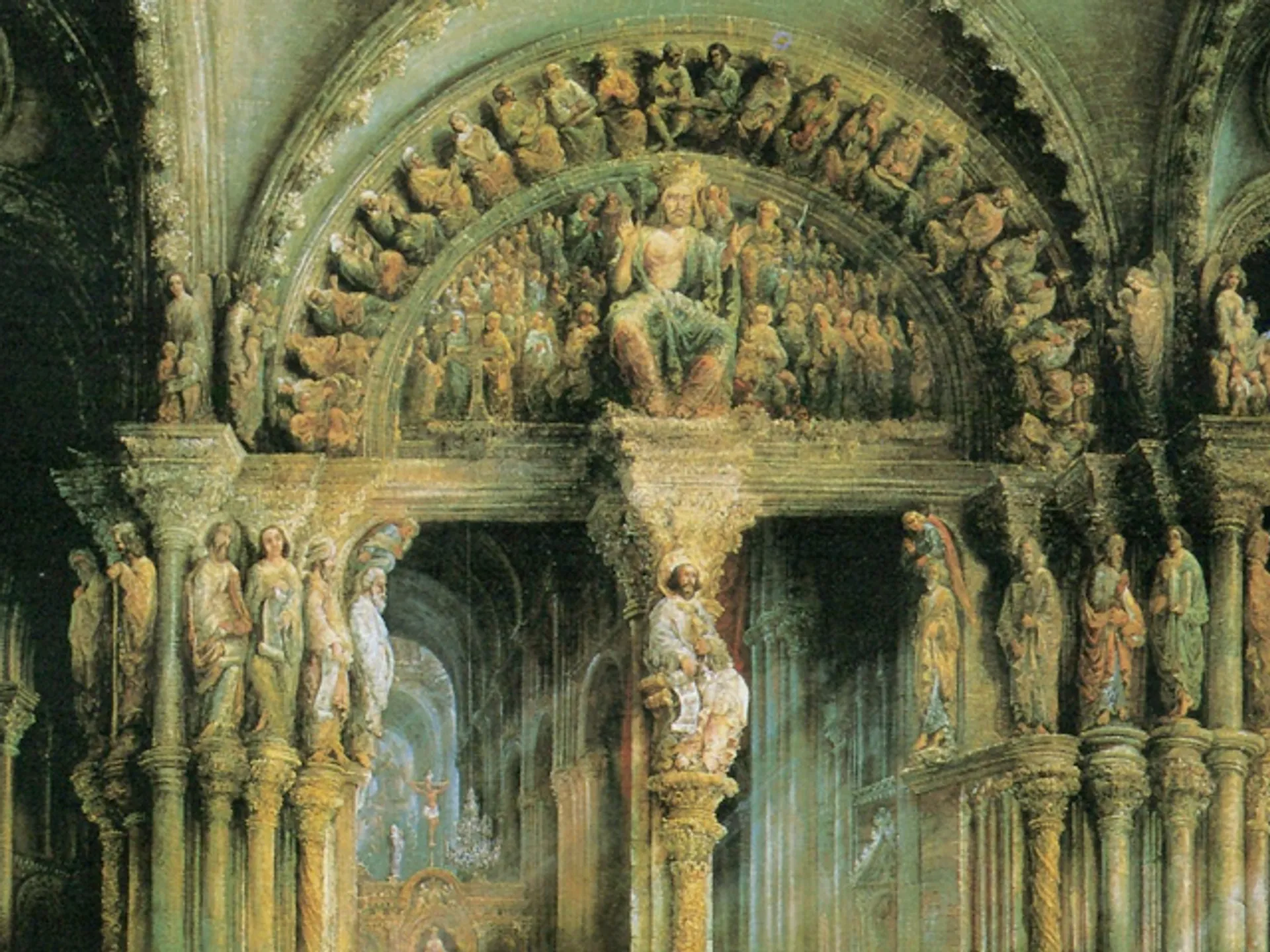 Pórtico de la Gloria - Qué ver en Santiago - Guía de viaje Santiago de Compostela