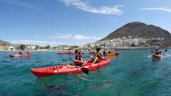 Ruta Kayak Gabo Gata Familiar San Jose Canoa Snorkel Almería