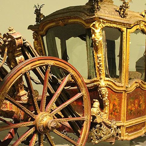 Carruaje en el Museo Nacional dos Coches de Lisboa