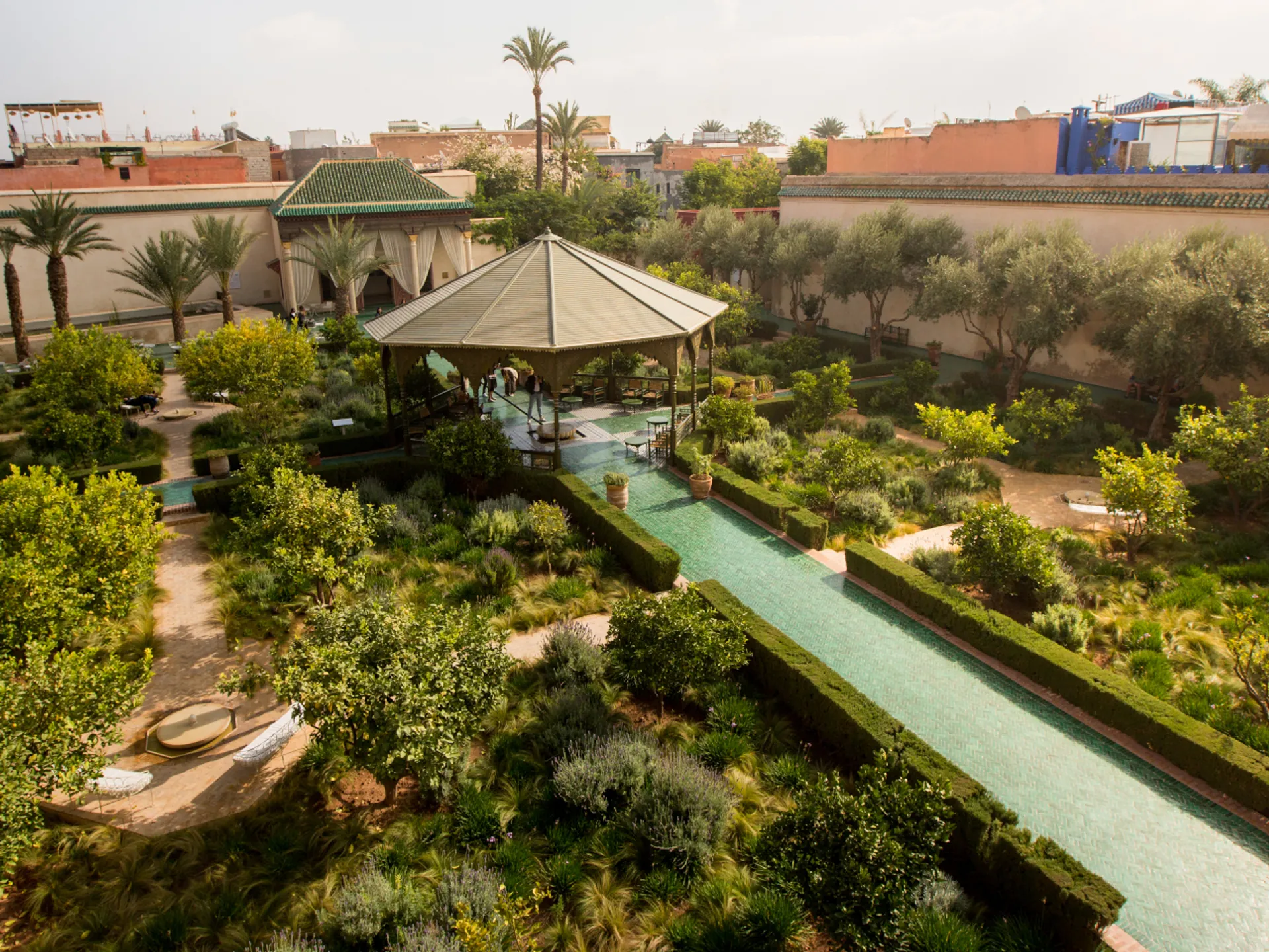 Jardines de Marrakech - Los Jardines de Marrakech - Qué ver en Marrakech - Guía de Viajes Marrakech - Buendía