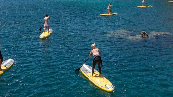 Paddle Surf en Barranco Grottos y Cuevas Submarinas