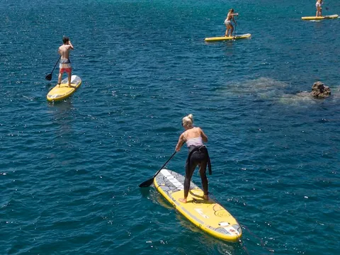 Paddle Surf en Barranco Grottos y Cuevas Submarinas