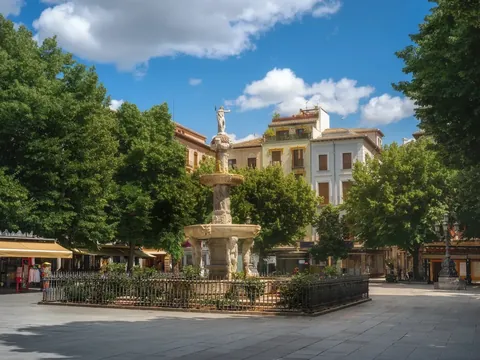 Fuente de las Batallas en Granada