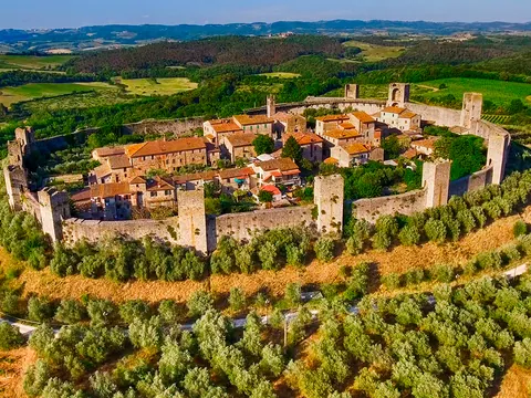 tour Siena San Gimignano Monteriggioni Chianti desde Florencia excursión Transporte visita guiada Tosscana Italia