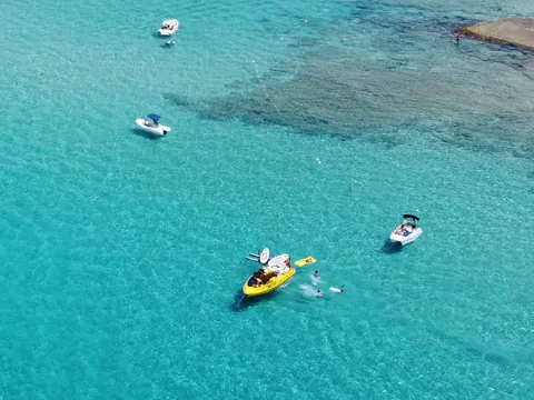 excursión Lancha Rapida Calas Ibiza Snorkel