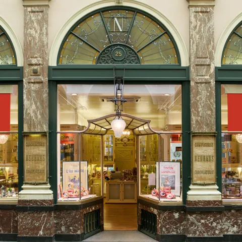 Primera chocolatería Neuhaus en Bruselas